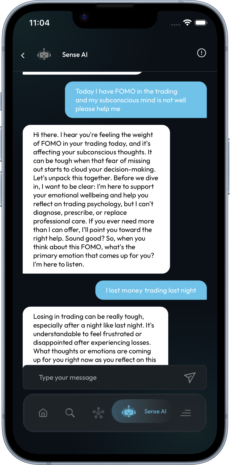 TradeSense.AI conversation.